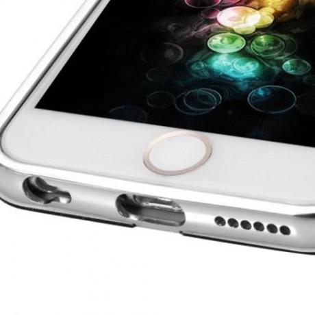 2 IN 1 METAL ULTRATHIN DETACHABLE BUMPER MIRROR HARD BACK CASE COVER FOR IPHONE 6 6S (SILV
