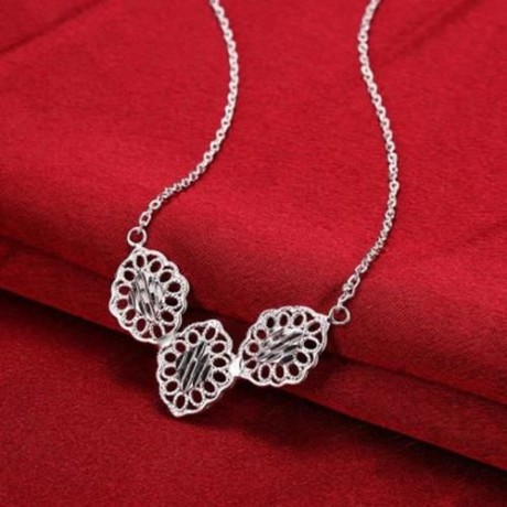 N759 NEW FASHION POPULAR CHAIN NECKLACE JEWELRY (SILVER)