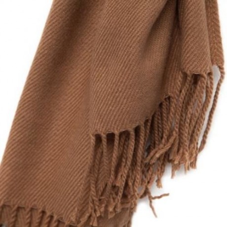 FASHION WOMEN WOOL WINTER SPAIN SCARF (DEEP CAMEL)