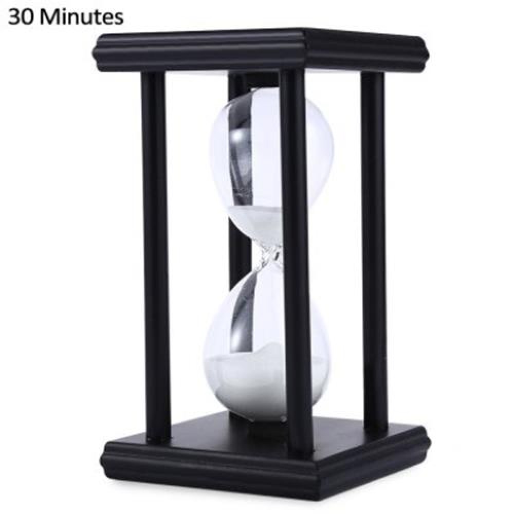 HOURGLASS SAND TIMER 30 MINUTES WOOD SAND TIMER FOR KITCHEN OFFICE SCHOOL DECORATIVE USE ( HOURGLASS SAND TIMER 30 MINUTES WOOD SAND TIMER FOR KITCHEN OFFICE SCHOOL DECORATIVE USE (