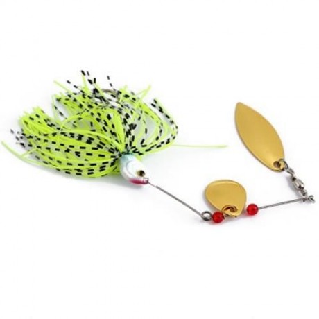 6 PCS FISHING LURE SPINNER BUZZ BAIT FOR BASS CRANK (COLORMIX)