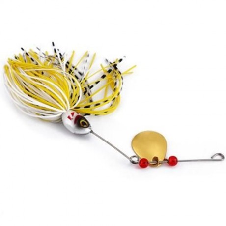 6 PCS FISHING LURE SPINNER BUZZ BAIT FOR BASS CRANK (COLORMIX)