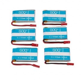 WSX / MX X6A - B04 6 - PORT CHARGER 750MAH 25C 3.7V ACCESSORIES OF WLTOYS V636 / V686 / V6