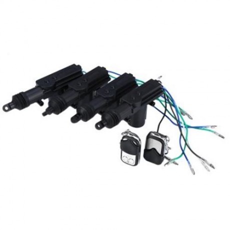 ROTATION REMOTE CONTROL CAR DOOR CENTRAL LOCKING KEYLESS ENTRY SYSTEM WITH 4 ACTUATORS