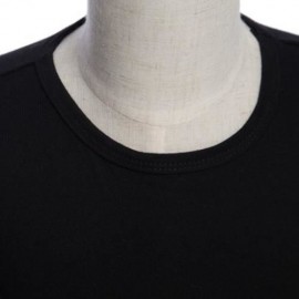 CHIC SOLID COLOR ROUND NECK LONG SLEEVE ASYMMETRIC GIRLS DRESS (BLACK)