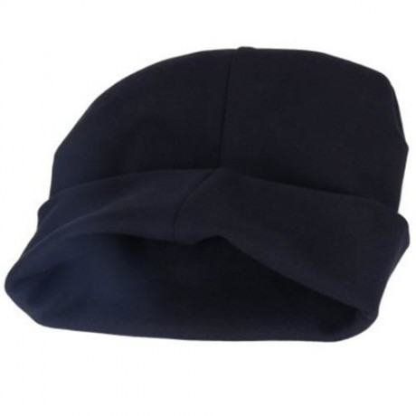 HAN EDITION PURE COLOR COTTON BEANIE HAT FOR BABIES (BLACK)