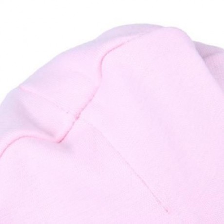 HAN EDITION PURE COLOR COTTON BEANIE HAT FOR BABIES (PINK)