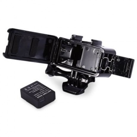 2.8W 300LM WATERPROOF LED FLASH LIGHT STROBE LAMP (BLACK)