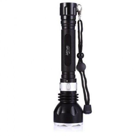 SUPER BRIGHT CREE XML-T6 LED TORCH LIGHT WATERPROOF DIVING LAMP (WARM WHITE LIGHT)