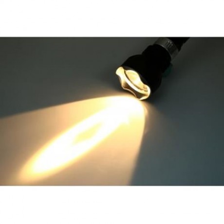 SUPER BRIGHT CREE XML-T6 LED TORCH LIGHT WATERPROOF DIVING LAMP (WARM WHITE LIGHT)