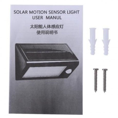 SUPER BRIGHT 32 LEDS GARDEN LIGHT WATERPROOF SOLAR POWERED MOTION DETECTOR DOOR WALL LAMP 