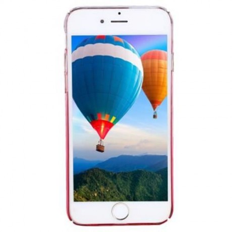 BASEUS ULTRATHIN SLIM CLEAR GRADIENT HARD PROTECTIVE SHELL FOR IPHONE 6 / 6S (PINK)