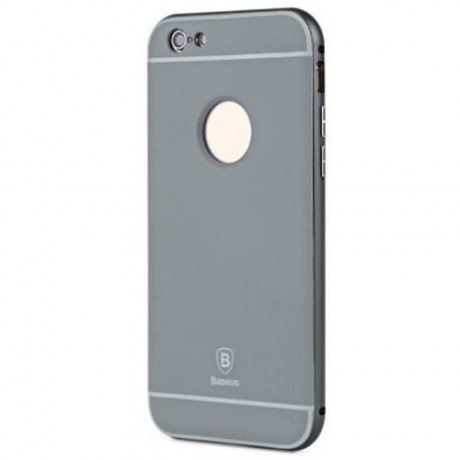 BASEUS ULTRATHIN SLIM ALUMINUM PLASTIC PROTECTIVE CASE FOR IPHONE 6 / 6S (GRAY)