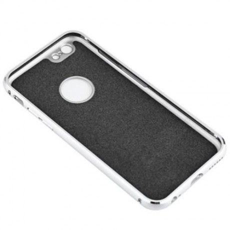 BASEUS ULTRATHIN SLIM ALUMINUM PLASTIC PROTECTIVE CASE FOR IPHONE 6 / 6S (SILVER)