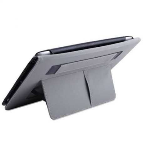 ULTRA SLIM LEATHER MAGNETIC SMART COVER CASE WITH STAND FUNCTION FOR IPAD 2 3 4 (BLACK)