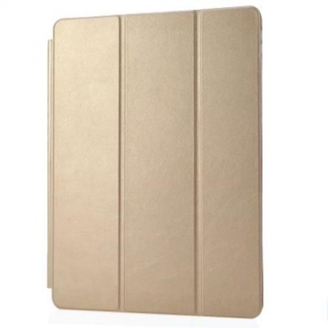 ULTRA SLIM WAKE SLEEP LEATHER SMART COVER CASE WITH STAND FUNCTION FOR IPAD PRO (GOLDEN)