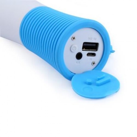 UT5 FASHION PORTABLE WIRELESS BLUETOOTH V3.0 SPEAKER WITH POWER BANK BUILT IN MICROPHONE (