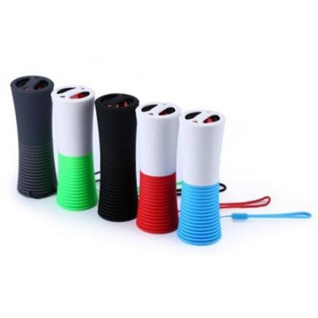 UT5 FASHION PORTABLE WIRELESS BLUETOOTH V3.0 SPEAKER WITH POWER BANK BUILT IN MICROPHONE (