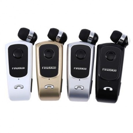 FINEBLUE F920 WIRELESS BLUETOOTH V4.0 HEADPHONE CALLS VIBRATION REMIND WEAR CLIP HEADSET (