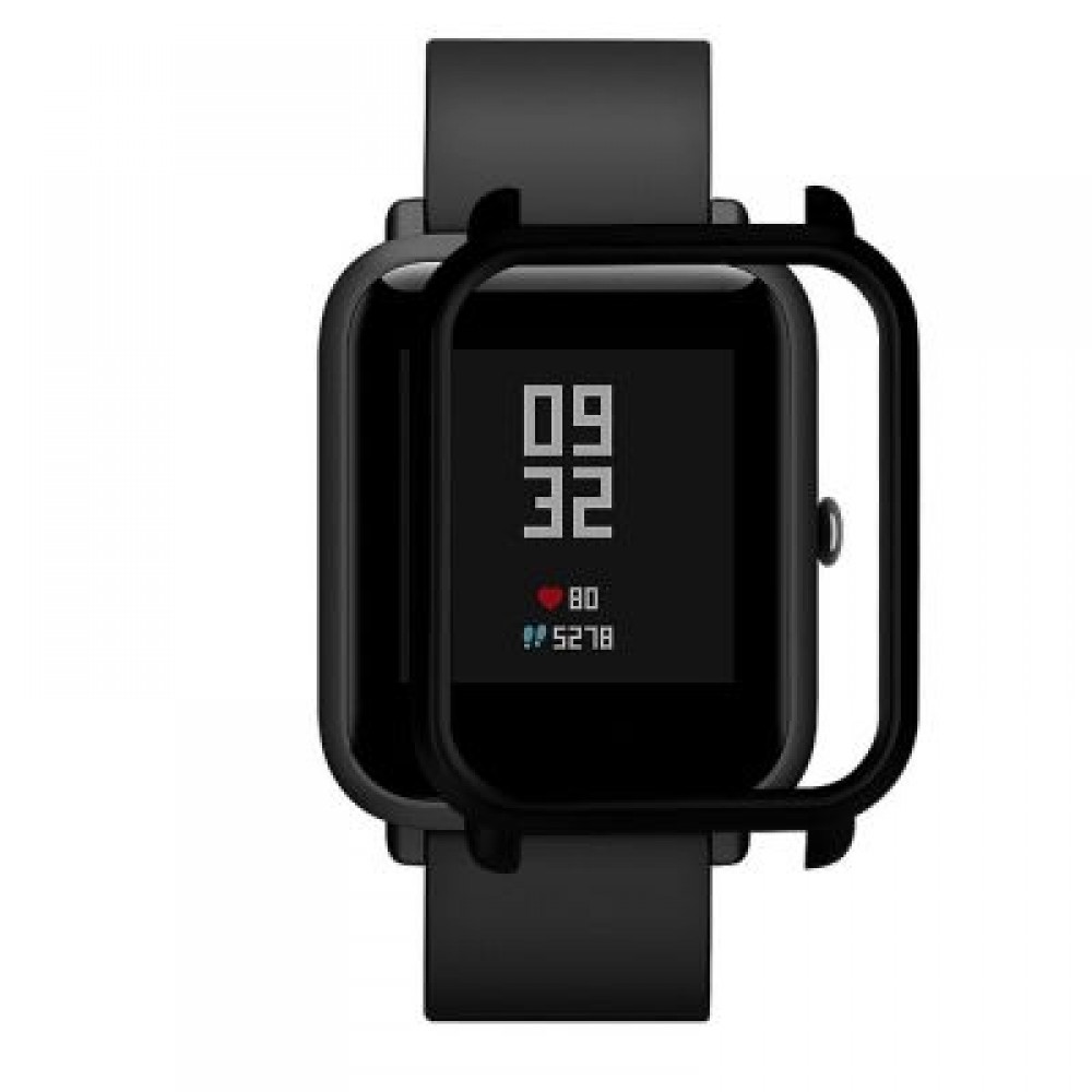 For Xiaomi Huami Amazfit 2 / 2S Bip Youth Watch Protective Case Cover (BLACK)