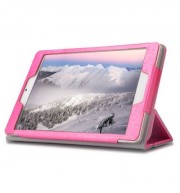 Teclast 8 inch PU Leather Folio Cover Protective Tablet Case for Teclast P80 Pro (PINK)