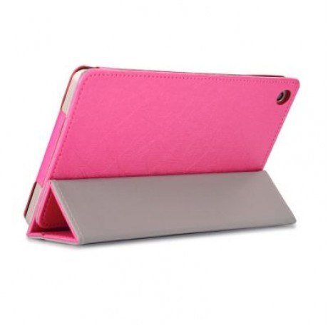 Teclast 8 inch PU Leather Folio Cover Protective Tablet Case for Teclast P80 Pro (PINK)