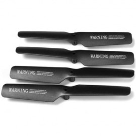 JJRC H8D H8C H12C H12W-A H12W H12C-5 RC QUADCOPTER SPARE BLADE SET - 4PCS / SET (BLACK)