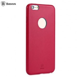 BASEUS ULTRATHIN SLIM LEATHER PROTECTIVE CASE FOR IPHONE 6 PLUS / 6S PLUS (RED)