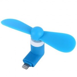 FASHIONABLE 8 PIN INTERFACE CARRY-ON AIR FAN (BLUE)