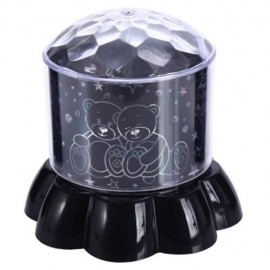 AUTO ROTATE AMAZING BRIGHT STAR PROJECTOR LED SKY STARRY NIGHT LIGHT LAMP (LITTLE BEAR)
