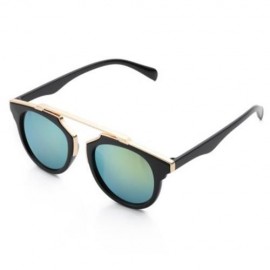 FASHION VINTAGE  ANTI-UV OUTDOOR SUNGLASSES WITH METAL FRAME (#4)