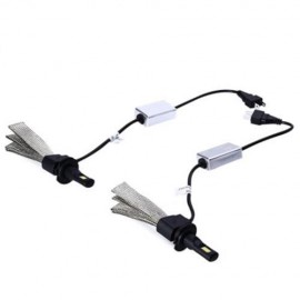 2PCS 360 DEGREE BEAM ANGLE H7 CREE LED HEADLIGHTS KIT 3200LM BULBS WITH TINNED COPPER BRAI
