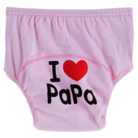CUTE COTTON WASHABLE ELASTIC PRINTED BABIES DIAPER PANTS (#1)