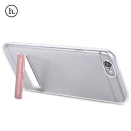 HOCO 4.7 INCH TRANSPARENT TPU PHONE COVER MAGNETIC STAND PROTECTIVE CASE FOR IPHONE 6 / 6S