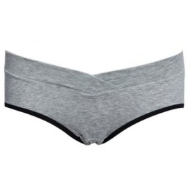 COTTON PURE COLOR BREATHABLE U-SHAPE LOW WAIST BRIEFS FOR PREGNANT WOMEN (#6)
