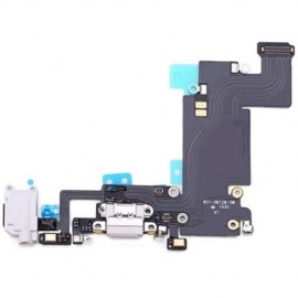 AUDIO JACK CHARGER DOCK CHARGING PORT FLEX CABLE REPALCEMENT FOR IPHONE 6S PLUS (WHITE)