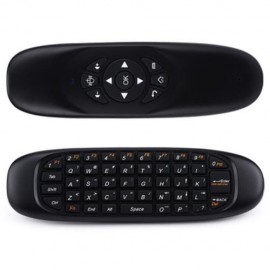 C120 ALL-IN-ONE 2.4GHZ AIR MOUSE QWERTY KEYBOARD REMOTE CONTROLLER WITH NANO USB RECEIVER 