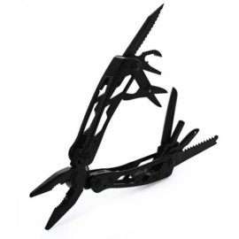 GANZO G202B USEFUL MULTI TOOL PLIERS WITH MULTI SPECIFICATION SCREWDRIVER (BLACK)