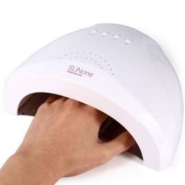 SUNONE LED UV WHITE LAMP MULTI-FUNCTION NAIL DRYER (WHITE)