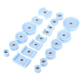 WATCH BACK PRESS FITTING DIES ROUND RECTANGULAR WATCH REPAIR KIT (BLUE)