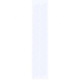 40PCS WALL STICKER TRIANGLE DESIGN HOME DECOR FOR CHILDREN ROOM (WHITE)