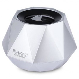 S - 609 MINI DIAMOND DESIGN WIRELESS BLUETOOTH 3.0   EDR STEREO SPEAKER WITH BUILT-IN MICR