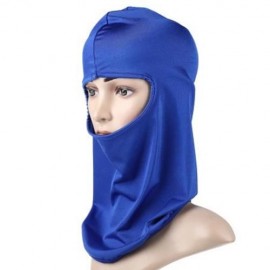 UNISEX OUTDOOR FULL FACE HELMET PROTECTION SKI NECK CYCLING MOTORCYCLE MASK HEADWEAR (BLUE