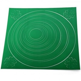 30 X 30CM STYLISH POLKA CIRCLE REMOVABLE WATERPROOF DECORATIVE BACKGROUND WALL STICKER (DE