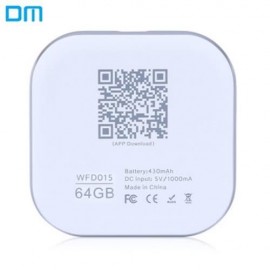 DM S3 WFD015 64GB WIRELESS WIFI PHONE U DISK EXPANSION FOR IPHONE IPAD IOS / ANDROID WITH 