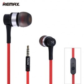 REMAX RM-535I 3.5MM PLUG SPORT BASS HEADPHONE STEREO HEADSET WITH MIC (RED)