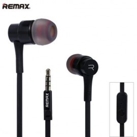 REMAX RM-535I 3.5MM PLUG SPORT BASS HEADPHONE STEREO HEADSET WITH MIC (BLACK)