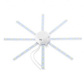 20W 1500LM 40LEDS 5730SMD LED CEILING LAMP OCTOPUS ROUND LIGHT (WHITE)