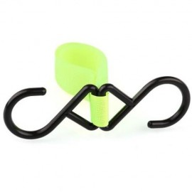 PORTABLE HIGH TOUGHNESS BABIES STROLLER HOUSEHOLD HOOK (FLUORESCENT YELLOW)