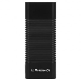 MIRASCREEN 5G WIRELESS DISPLAY TV DONGLE MIRACAST AIRPLAY DLNA HDMI RECEIVER (BLACK)